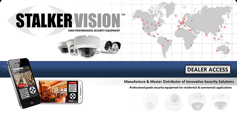 Welcome to Stalker Vision, the Worlds Leading Surveillance Equipment Manufacturer & Distributor